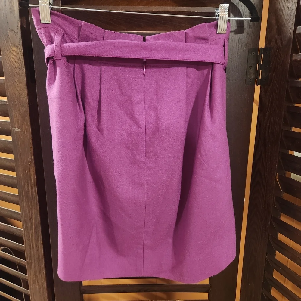J. Crew Vibrant Purple Skirt